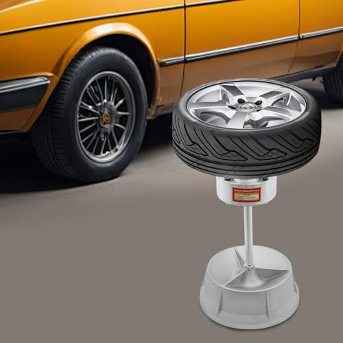 LUNICASHA Professionell däckbalanseringsmaskin däckbalanseringsmaskin bärbar balanseringsanordning däck viktmaskin för bil lastbil skåpbil cykel silver