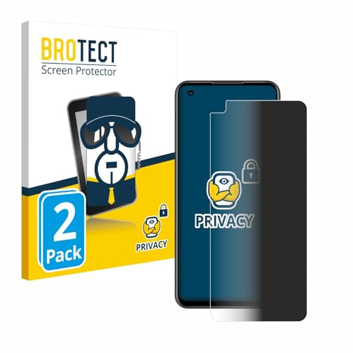 brotect Protection Anti-Espion pour ASUS ZenFone 9 | 2 Pièces Anti-Spy Protection d'écran Made in Germany Privacy Film Écran de Confidentialité Clair