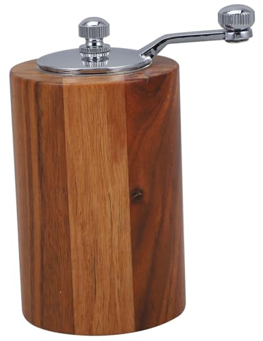 OKUMEYR Molinillo Manual De Molinillo De Sal y Pimienta Manivela y Acero Inoxidable Para Moler Café Especias Cocina