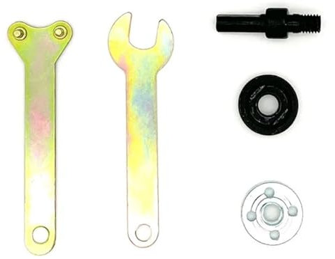 GYQIZSS 5 stücke Elektrische Bohrer Umwandlung Winkel Grinder Pleuel for Trennscheibe Polieren Rad Adapter Druck Platte