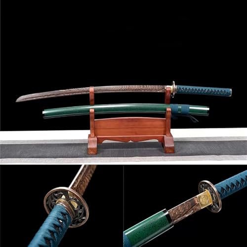 Handgjorda Bokken träsvärd med skida, barnsamurai svärd, barn ninja svärd, träblad, japanska katana samurai svärd, barn svärd trä – leksakssvärd, barn svärd-103CM