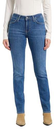 Lee damjeans Elly, smal rak passform, raka ben, hidden lagoon, 28W / 31L