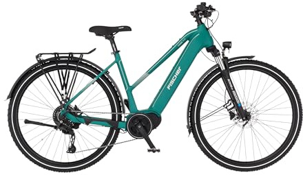 Fischer E-Bike ATB Terra 4.0i Elektrofahrrad für Damen und Herren, RH 50, Mittelmotor 80 Nm, 36 V Akku