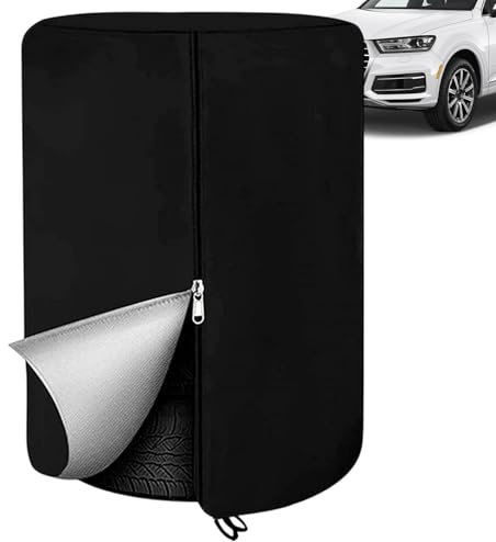 Bolsa de Almacenamiento de neumáticos, Cubierta de neumáticos de Repuesto, Bolsas de neumáticos para automóvil Impermeables, Soporte de Ruedas de Gran Capacidad, Bolsa de Almacenamiento al Aire Libre
