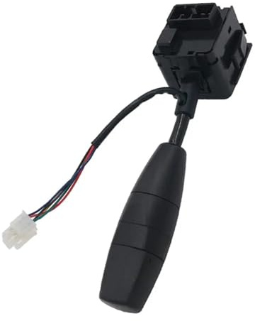 Interruptor señal giro Interruptor luz intermitente para columna dirección faros delanteros, palanca luz 96242526, compatible con Chevy Spark Daewoo Lanos (1999-2002)
