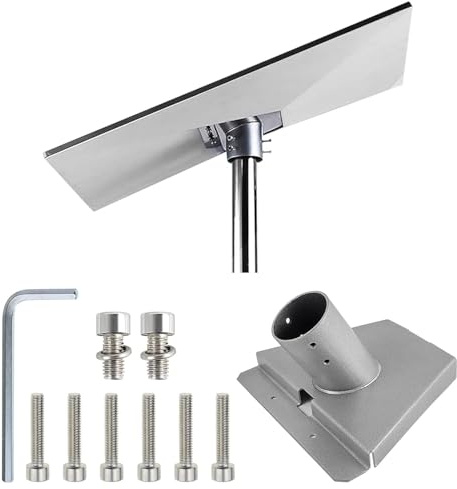Supporto per Starlink Gen 3 Kit Completo, Staffa per Starlink Accessori, Internet Satellitare Staffa Antenna, per Starlink V3 Adattatore per Tubo, Montaggio su Palo per Starlink Gen 3