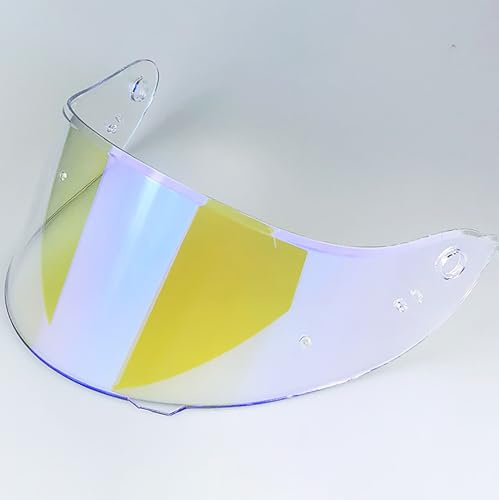 UYTKTN Moto Visière de Casque pour Shaft 551, Verres de Casque de Moto Visière Teintée pour Casque de Moto Accessoires de Remplacement Pare-Brise