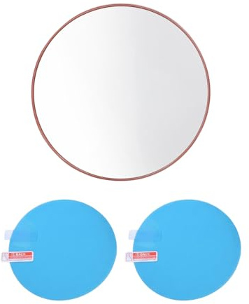 Nivofu Specchio ingranditore 3X, piccolo specchio ingranditore con a Ventosa Potente, Specchio Trucco Orientabile per un trucco preciso e una depilazione delle Dettagliato Casa e Viaggio Bagno
