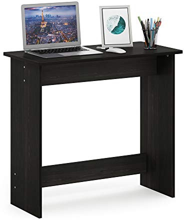 Furinno Simplistic Computer Desk, Study Desk, Writing Desk, Espresso