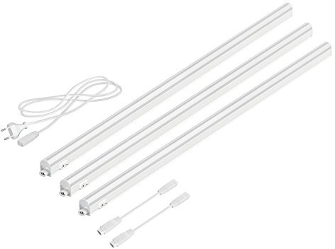 parlat LED Unterbau-Leuchten Rigel, je 87,3cm, je 1118lm, weiß, 3er Set