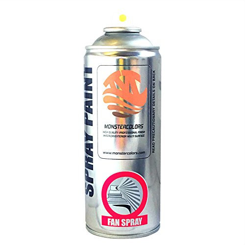 Monster Premiere Super Enamel Finish Black Grey Ral 7021 Spray Paint, all purpose interior/exterior, art, crafts, auto, home furniture, 400ml