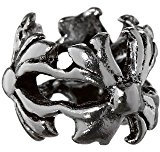 NKlaus Haarschmuck Bartperle RIAN Templerkreuz 925 Sterlingsilber Silber Lockenperle 6458