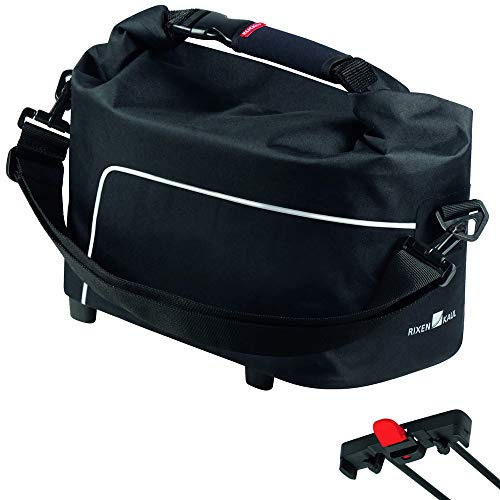 KlickFix Unisex – Erwachsene Rackpwaterpr Gepacktasche, schwarz, 1size