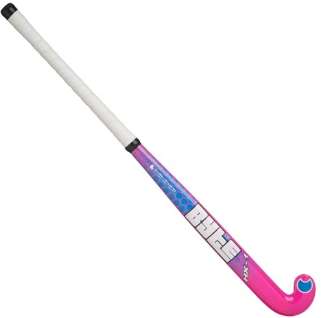 BYTE HX1 Hockeyschläger aus Verbundstoff, 89,9 cm, Rosa/Blau
