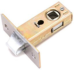 SEIWEI Tubular Latch Stainless Steel Latch Door Lock Replacement Parts Reversible Door Mortice Catch Bolt Screws Handle Silent Internal Easy Install Square Spindle for Toilet Bedroom Door Forked 50mm