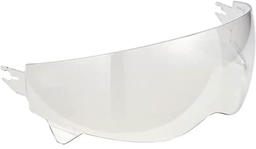 Woljay Visor Motorcycle Open Face Helmet Wind Shield Helmet Lens for Woljay 8658X for Shield Visor (Clear)
