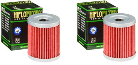 DB PARTS 2 Stück Ölfilter passend für Suzuki 125 DR SE (SF44A) 1994 1995 1996 1997 1998 1999 2000 2001 2002