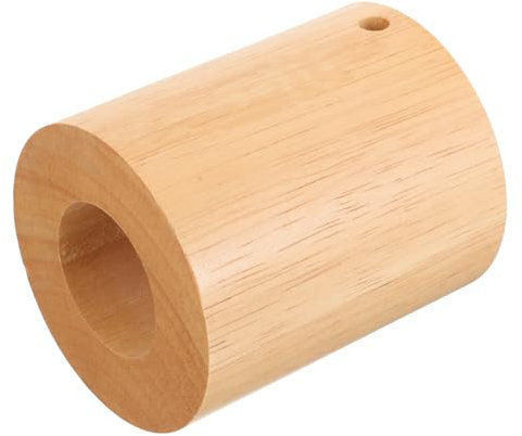 Veemoon Led Tischlampe Basis Zylinderförmiger Holz Lampenfuß Aus Langlebigem Holz Mit Fassung Stabiles Led Light Display Stand Geeignet Für Schreibtischlampen Und Diy Beleuchtung