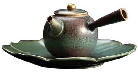 Théières Pour Cuisinière Théière Kung Fu service à thé poignée latérale Pot dispositif de préparation de thé théière domestique simple Pot avec filtre bouilloire à thé Samovar infuseur à thé Bouilloir