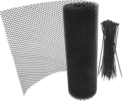 PHENOFICE Filet De Clôture De Jardin 1 Lot 0 4 X 6 M Noir Installation Facile Polyvalent Attrayant