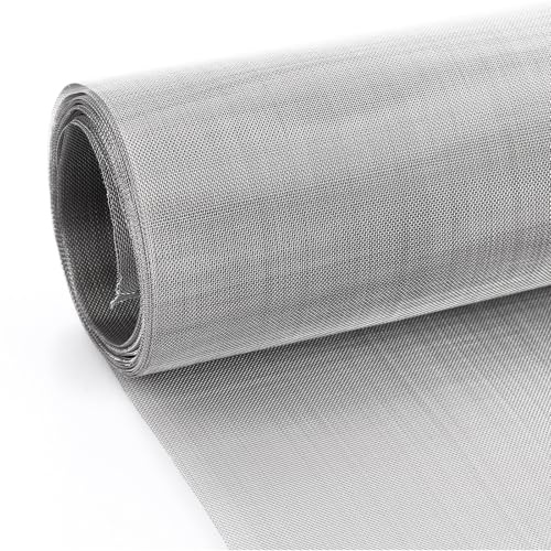 ASelected Drahtgitter Feinmaschig 30 x 200 CM Mäusegitter Edelstahl 304 Metall Gitter Fenstergitter für Kunststoffe Türen und Fenster Gitter Schornsteine Fundamente Gärten Dachrinnen Schränke usw