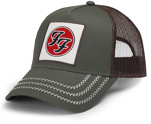 Gorra de béisbol Trucker de Amplified con cierre Snapback ajustable, transpirable, Talla única