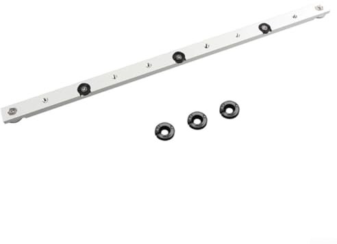 Troncatrice a T in alluminio con barra di scorrimento per sega circolare da banco, strumento di taglio efficiente e preciso (barra obliqua da 450 mm)