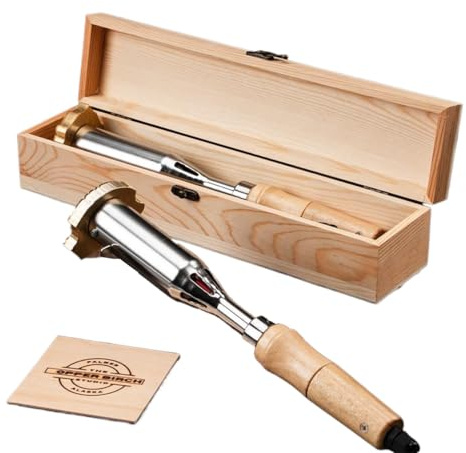 Ferro per marchio personalizzato per legno - Timbro elettrico per bruciare il legno, ferro con logo personalizzato, kit di branding fai da te per la lavorazione del legno, strumento per timbri in