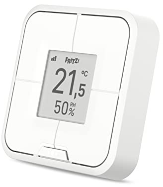 FRITZ!Smart Control 440 | portabler DECT-Taster für Smart-Home | Vier frei belegbare Tasten & E-Paper-Display | Licht, Heizung & mehr steuern | mit FRITZ!Box kompatibel, Keine Bridge notwendig