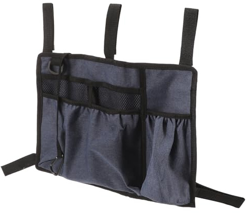 IMIKEYA Rollstuhltasche aus Oxford Gewebe Praktische Hängetasche für Armlehne Zubehör für Seniorenrollatoren und Elektrorollstühle Leichte Aufbewahrungstasche mit für Schlüssel und Handy