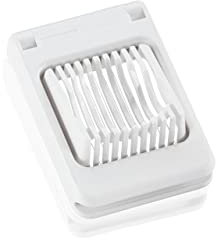 Leifheit Coupe-œufs ComfortLine, Trancheuse Manuelle pour œufs, Pommes de Terre cuites à l’Eau, Champignons, Ustensile de Cuisine 2-en-1 pour découpe en tranches Rondes ou ovales