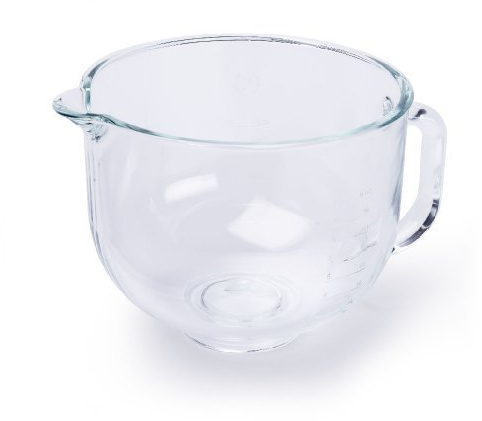 Kenwood kMix Glas-Rührschüssel KXT754GL Küchenmaschinen Zubehör passend zu allen Kenwood kMix Modellen