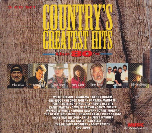Judds,Alabama,Vince Gill,Dolly Parton,Sawyer Brown,Exile...-V/A-COUNTRYS GREATEST HITS THE 80'S