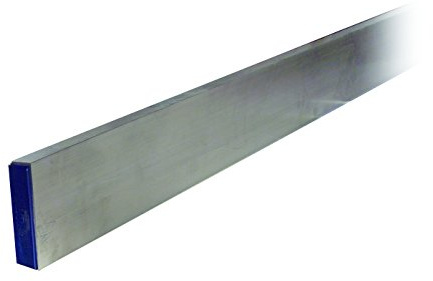Bon 24-116 3/4/4-inch/2ft 6-inch Reinforced Aluminum H-Screed with Plastic Cap