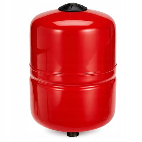Vase d’expansion chauffage 35 L rouge à membrane – réservoir pour circuit de chauffage fermé, pression max 10 bar