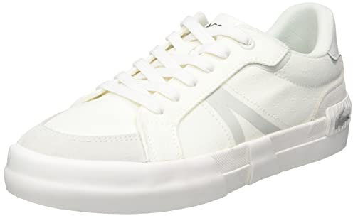 Lacoste L004 0922 1 CFA, Zapatillas Mujer, Wht/Wht, 41 EU