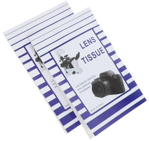 Scicalife Papier De Nettoyage De Lentille Caméra Tissu De Nettoyage De Lentille pour Caméra Lentilles LCD Écrans Microscopes Lunettes Loupes (100 Pièces)