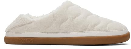 TOMS Women's Ezra Slipper, Light Sand Quilted Felt, 5