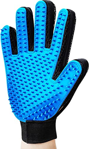 BANSHAN Gants pour animaux de compagnie, outils de beauté [Nouvelles 259 aiguilles] Gants d'épilation pour animaux de compagnie – Pour chat et chien, poils longs et courts doux – Gants de beauté doux