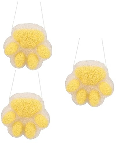 Beaupretty 3pezzi Scrubber Per Doccia Scrubber Schiumoso Per Esfoliante e Adulti Facile Usare Per