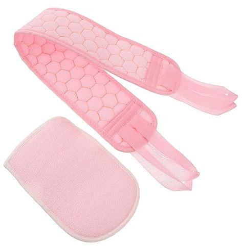 FRCOLOR 4stücke Teiliges Rücken-peelinghandschuhen Und Exfoliating Strap Effektive Massage Und Für Im Spa-stil Für Tägliche Körperpflege