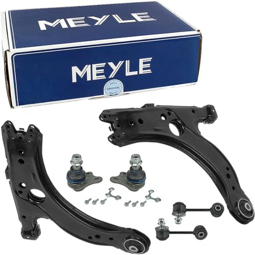 Meyle Querlenker+Koppelstange vorne | 2x 116 050 0156 passend für Golf IV A3 Leon I