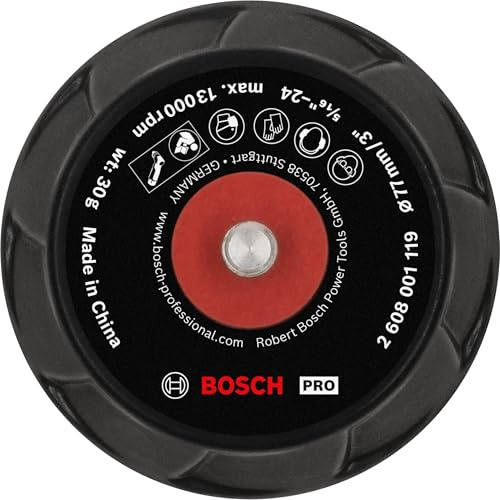 Bosch 1x Plateau de ponçage PRO pour ponceuses de précision | Ø 77 mm Professional Accessoire Ponceuses de précision