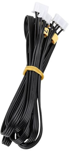 Cocoarm 3D Printer Stepper Cable Double Z-Axis Motor Connector 1.5m Upgrade Kit for CR-10 Ender-3 Simplify Wiring with Plug and Play Design