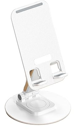 Xjdzineq Foldable Phone Stand for Desk Height Adjustable Cellphone Holder Portable Cellphone Cradle Desktop Dock Foldable Phone Stand Holder Portable