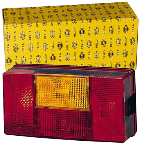 HELLA Rückleuchte - Glühlampe - 24V / 12V - Anbau - ECE