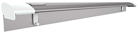 ALLboards Magnetische Halterung für Flipchartblöcke, Aluminium-Befestigung für Flipcharts, Magnetischer Flipchart Blockhalter