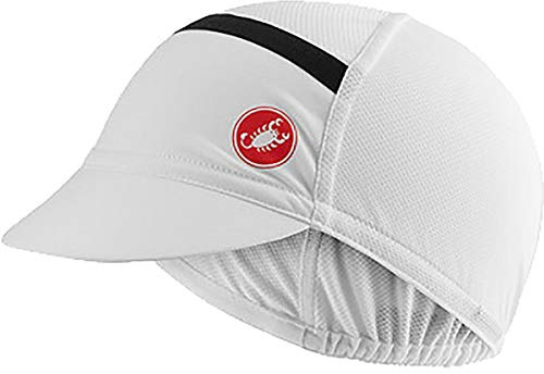 CASTELLI 4521034 Ombra Cycling Cap Hat Unisex Weiß Uni