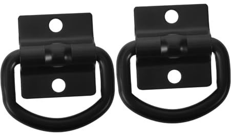 TOPBATHY 2pezzi Ancoraggio Per Bagagliaio Ganci Ancoraggio Per Cassone Camion Ancoraggi Metallo Per Rimorchi Accessori Per Auto Sistemi Sicurezza Per Carichi