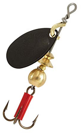 Mepps Aglia Spinner Black #02,3g, 1 Stück